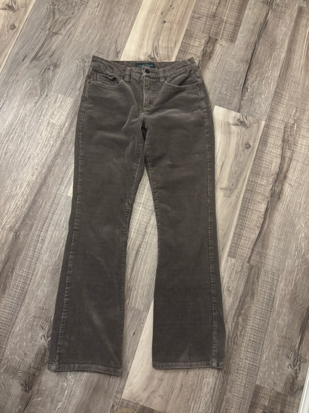 Ralph Lauren Lauren Jeans Co. Corduroy Pants in Brownish/Gray